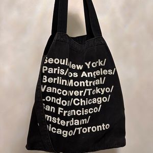 Cute Tote Bag with Cities 🏙️